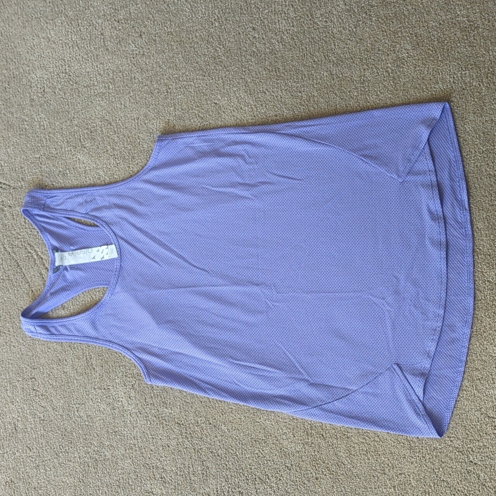 Oiselle purple tank size 4